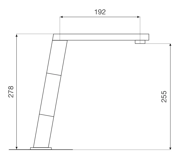 Vòi nóng lạnh đồng thau sơn phủ Malloca K131BR