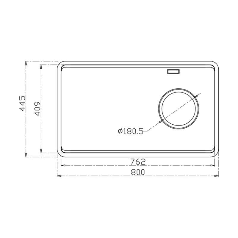 Chậu rửa bát KONOX Dekor JP8044SU-R