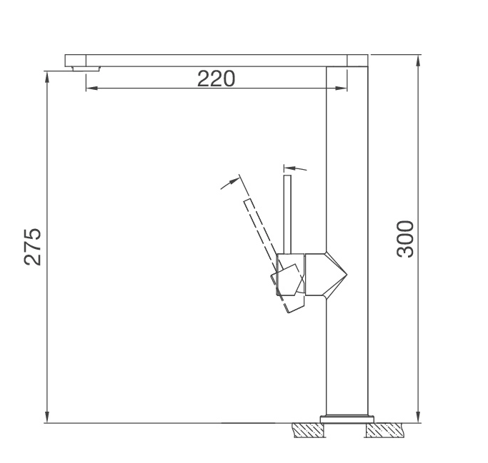Vòi nóng lạnh inox Malloca K061-SS