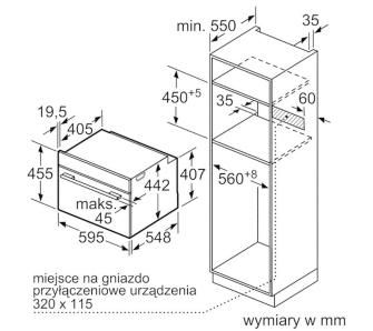 Lò vi sóng kèm nướng BOSCH CMG633BB1|Serie 8