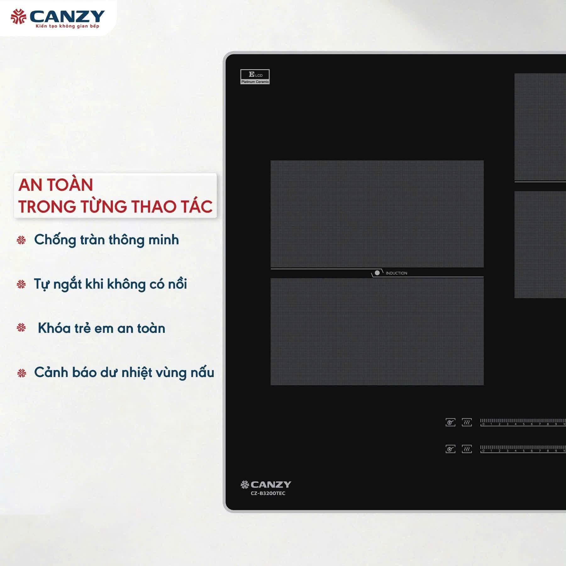 Bếp Điện Từ Canzy CZ-B3200TEC