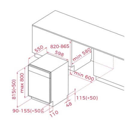 Máy rửa chén TEKA DFI 46960