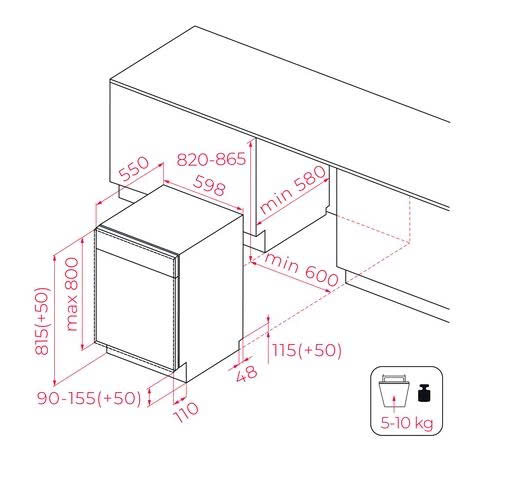 Máy rửa chén TEKA DFI 76960