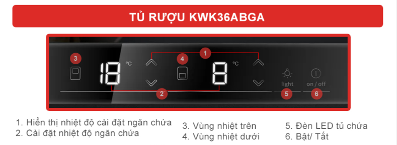 Tủ Rượu BOSCH KWK36ABGA | Serie 6