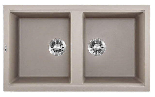 Chậu rửa đá Granite 2 hố Champagne K-45095
