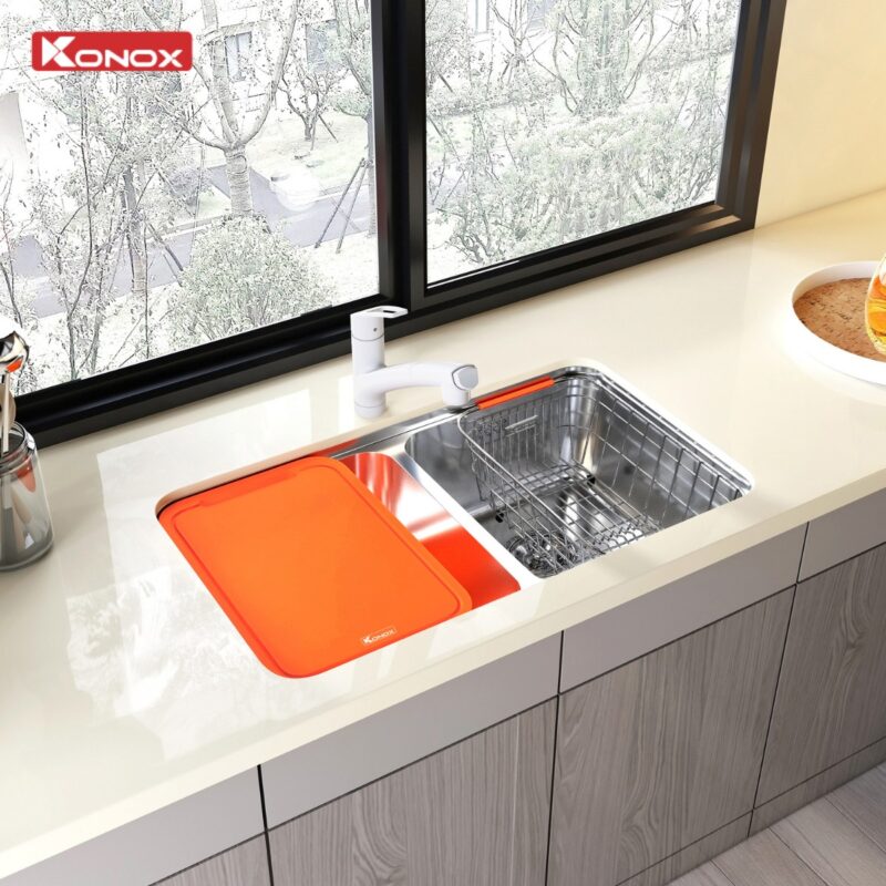 Chậu rửa bát KONOX R50 Tari 7846DU