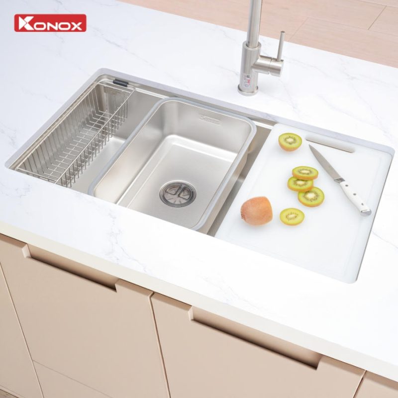 Chậu rửa bát KONOX Dekor JP8044SU-L