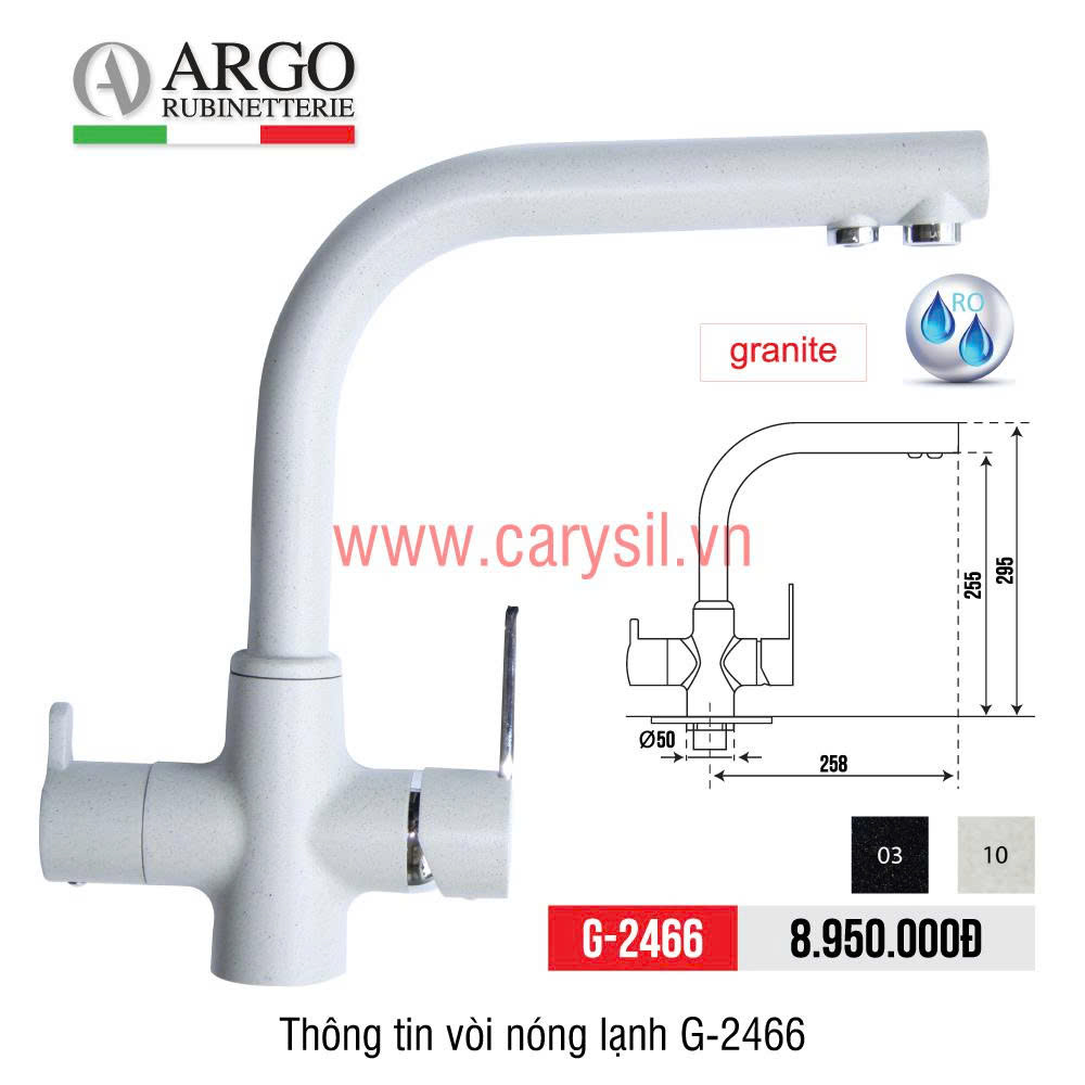 Vòi Rửa Bát Carysil G-2466-10
