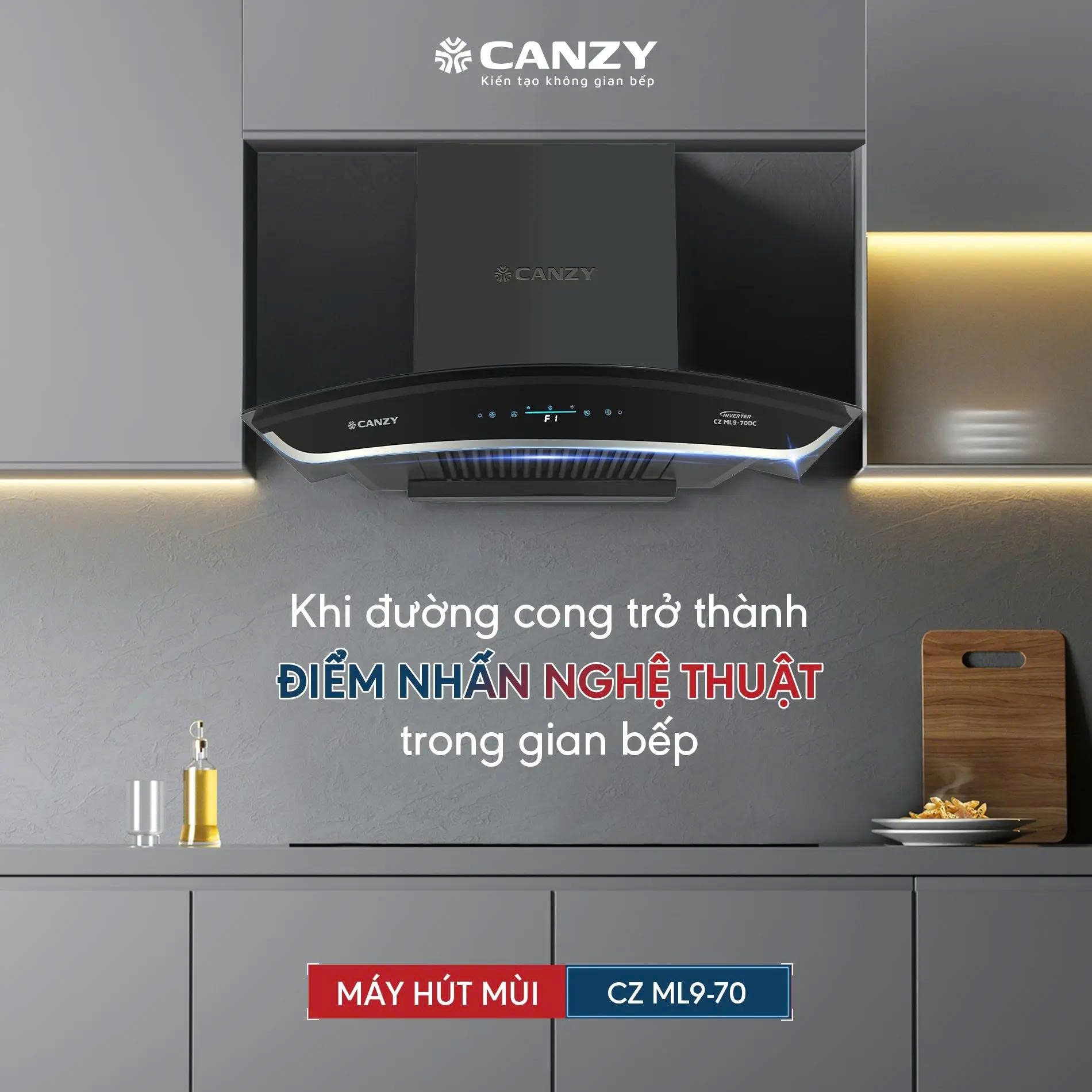 Hút Mùi Canzy CZ-ML9-70DC