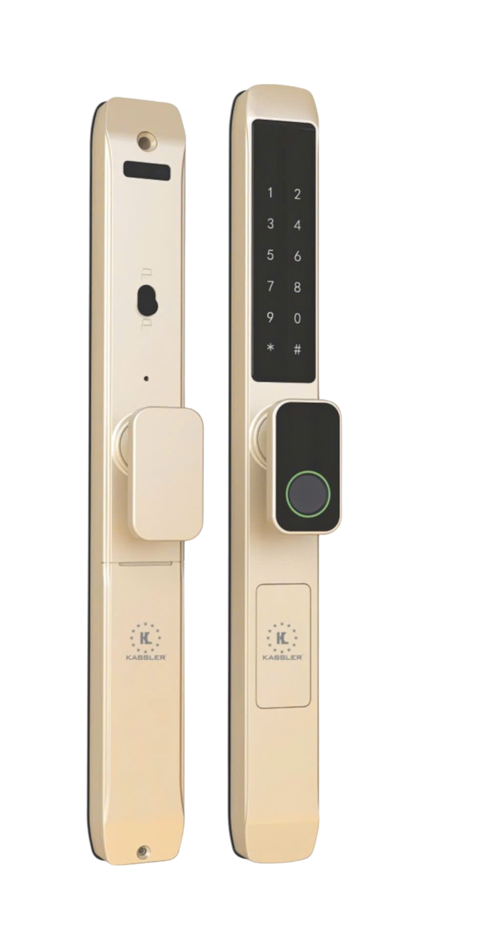 Khóa Điện Tử KASSLER KL-599TN CHAMPAGNE GOLD APP