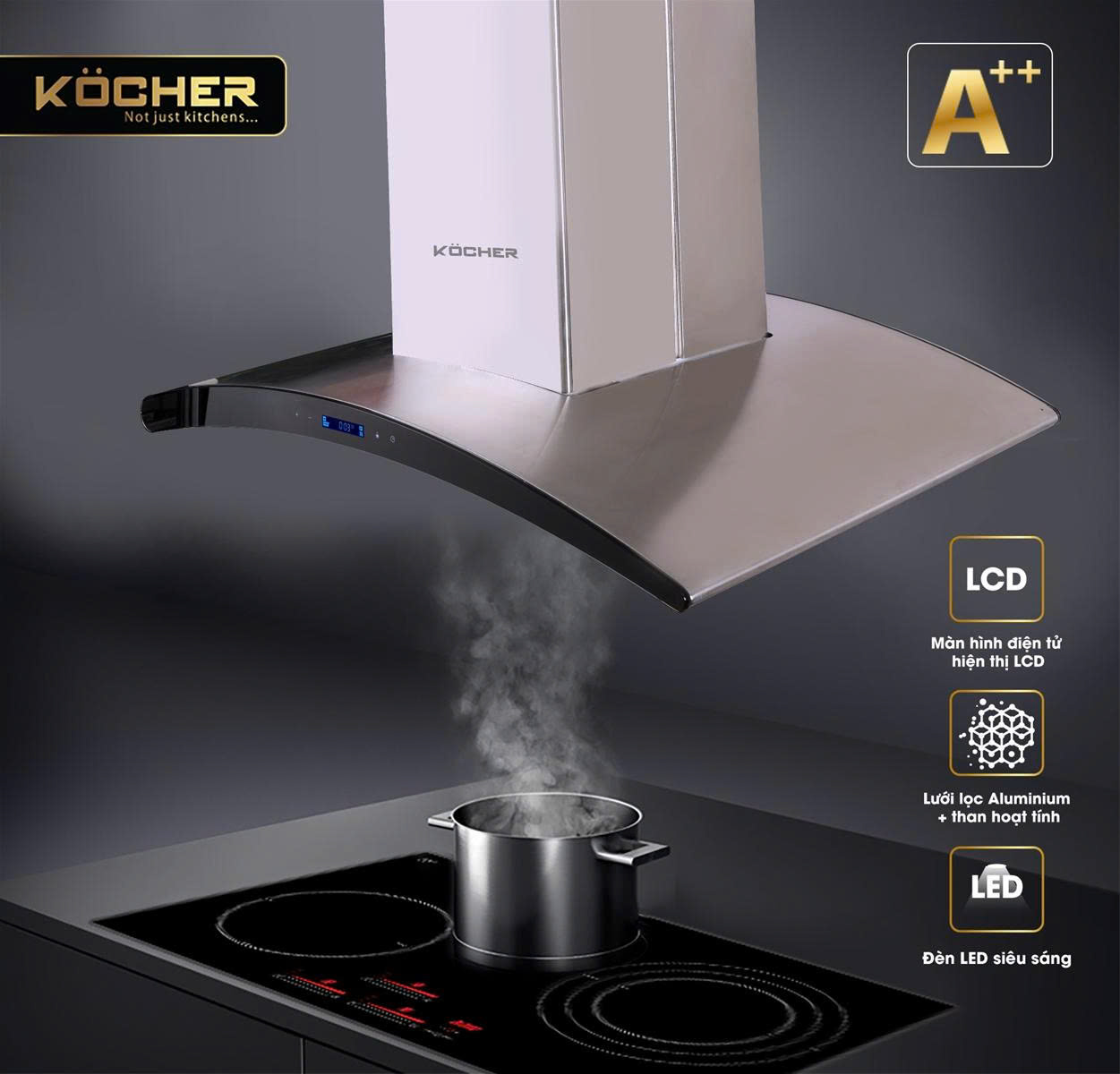 Máy Hút Mùi KOCHER SERENA CXW-188CRV
