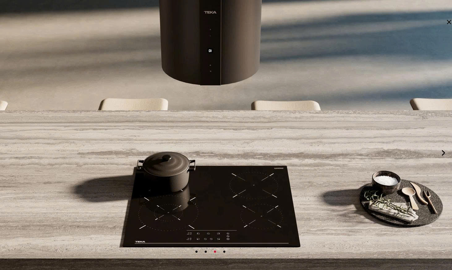 Máy hút mùi đảo Teka CC 485 BK