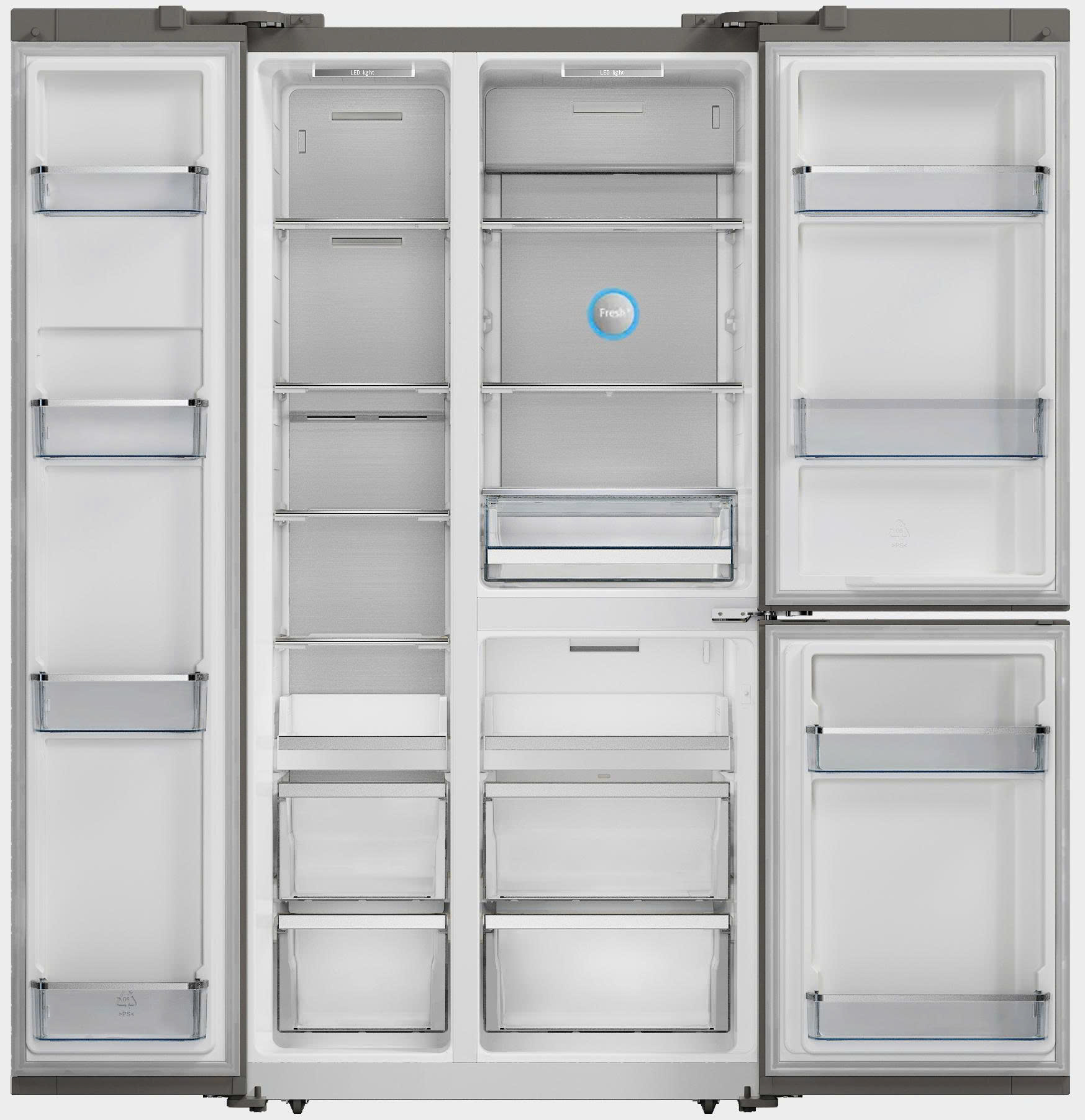 Tủ Lạnh KAFF KF-BCD580W