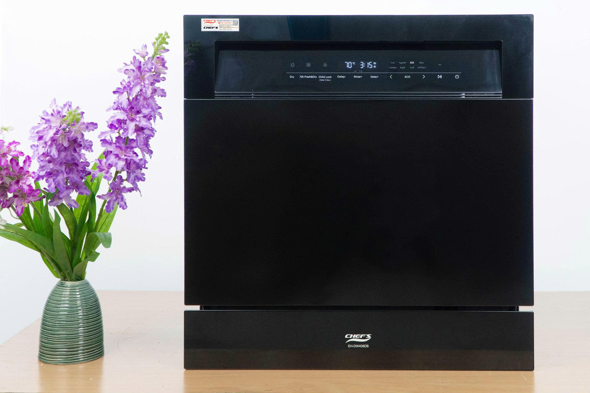 Máy rửa chén CHEFS EH-DW408DB