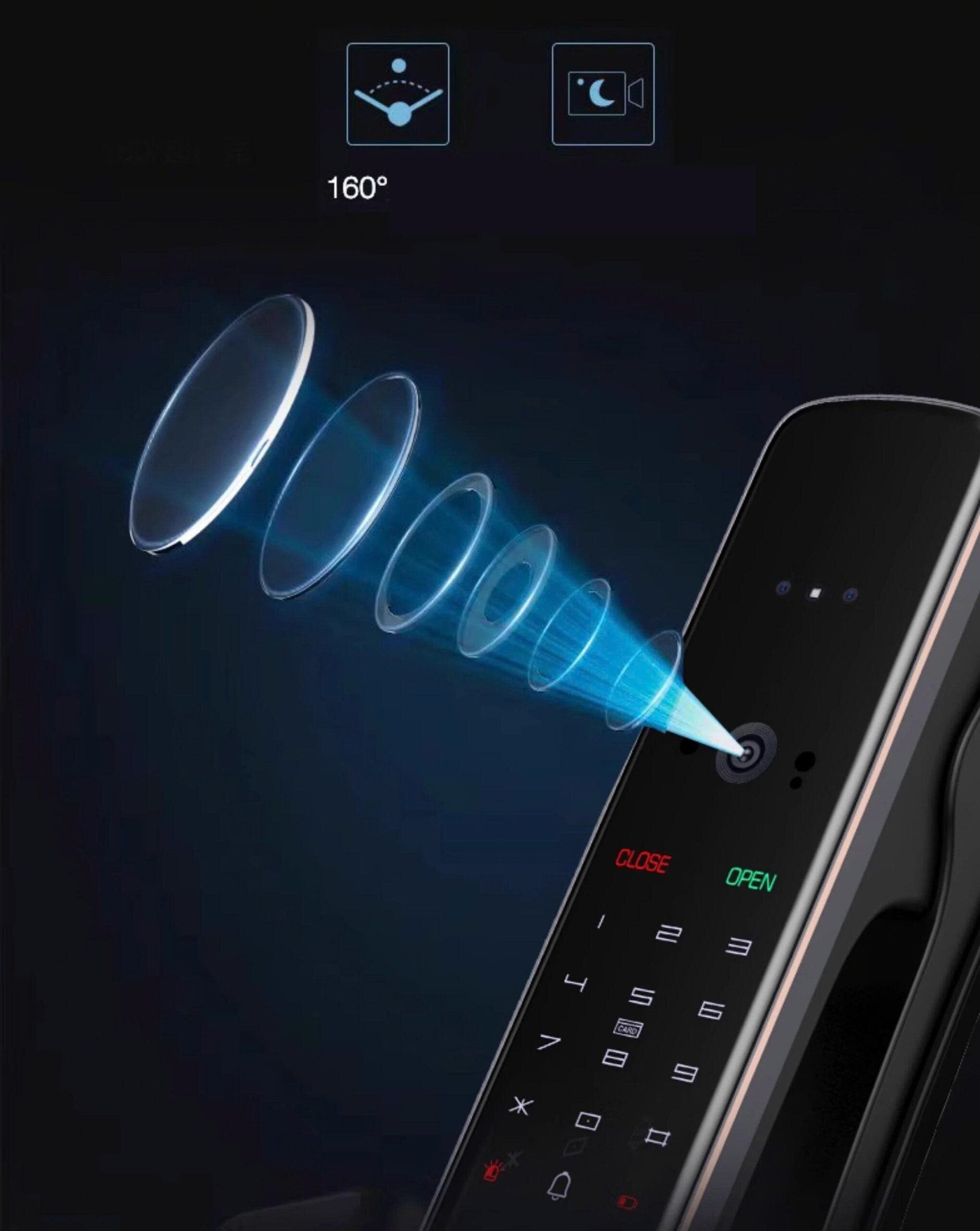 Khóa Điện Tử BOSCH EL800VX GRAY