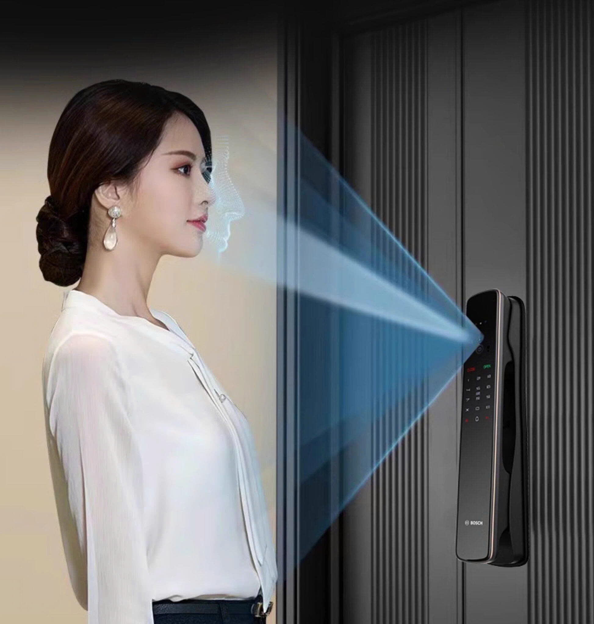 Khóa Điện Tử BOSCH EL800VX GRAY
