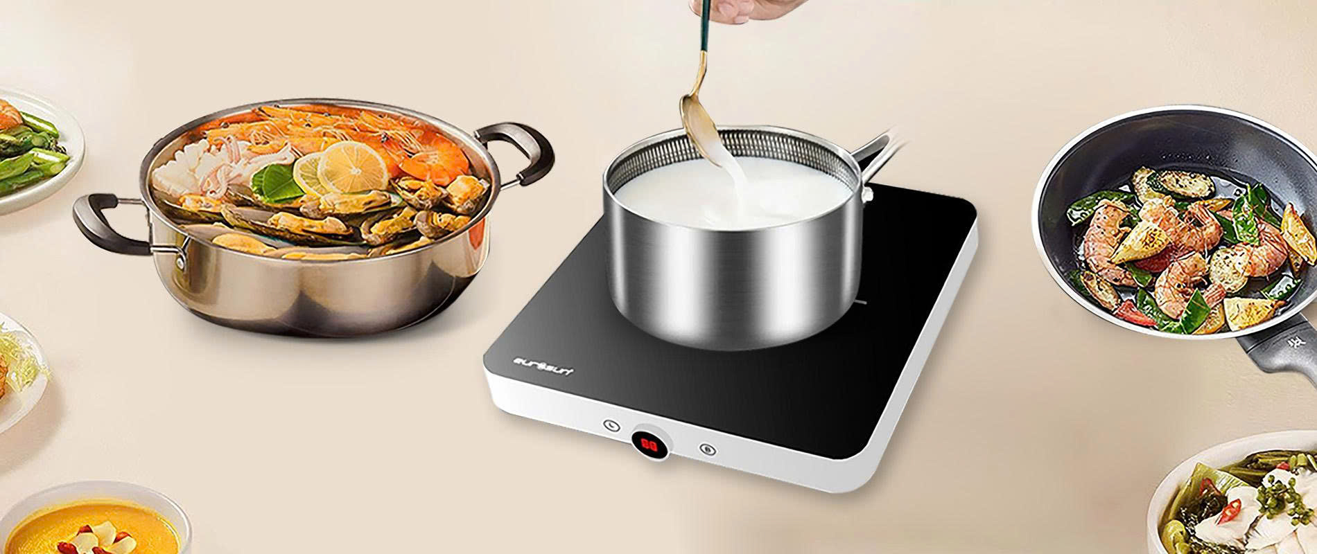 Bếp từ đơn âm Eurosun EU-T197