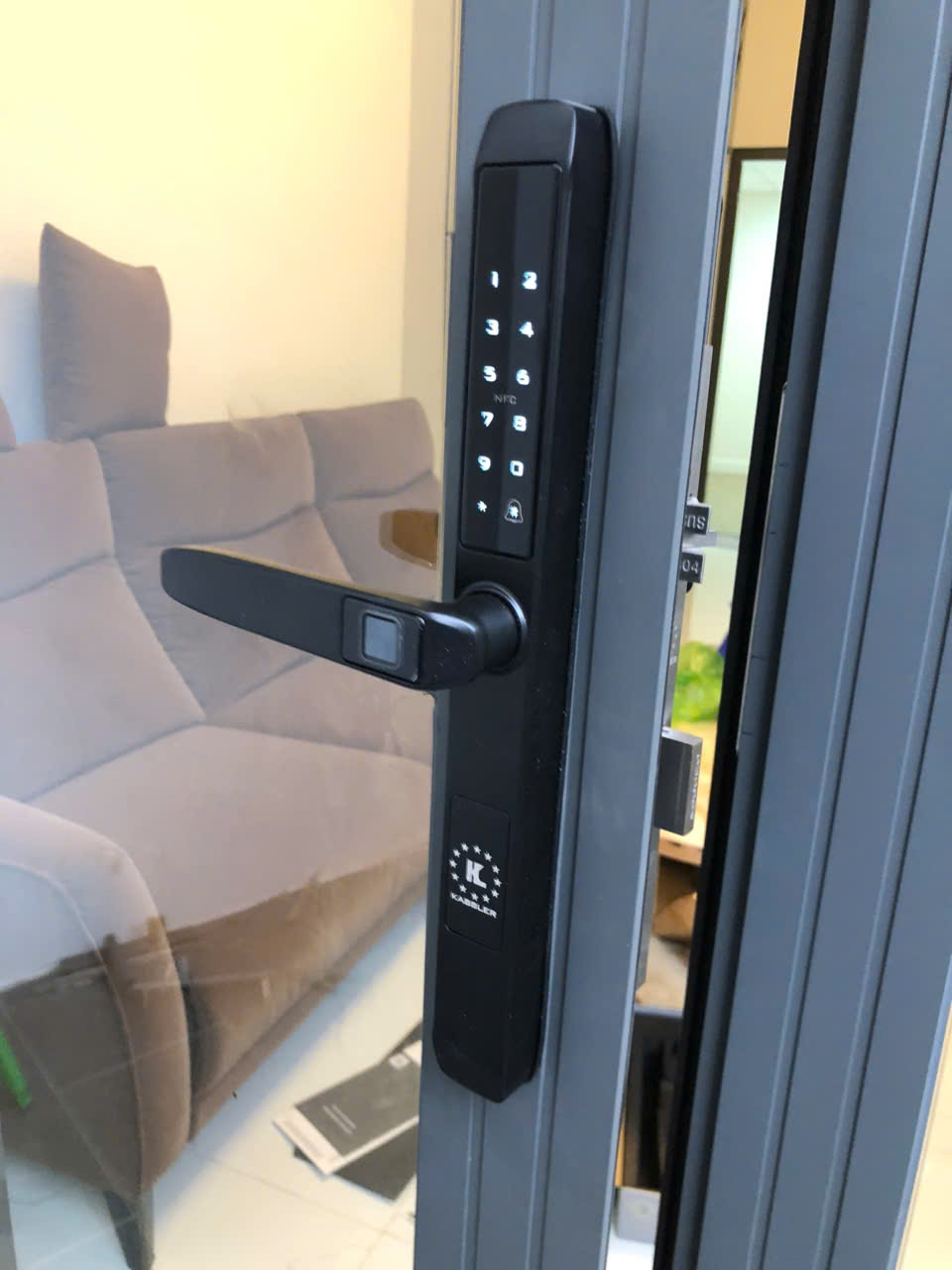 Khóa Điện Tử KASSLER KL-599TD BLACK APP