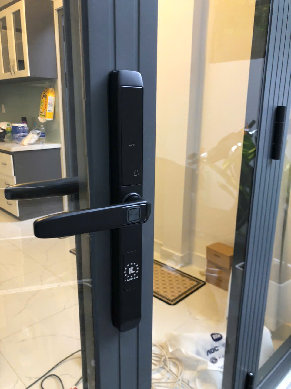 Khóa Điện Tử KASSLER KL-599TD BLACK APP