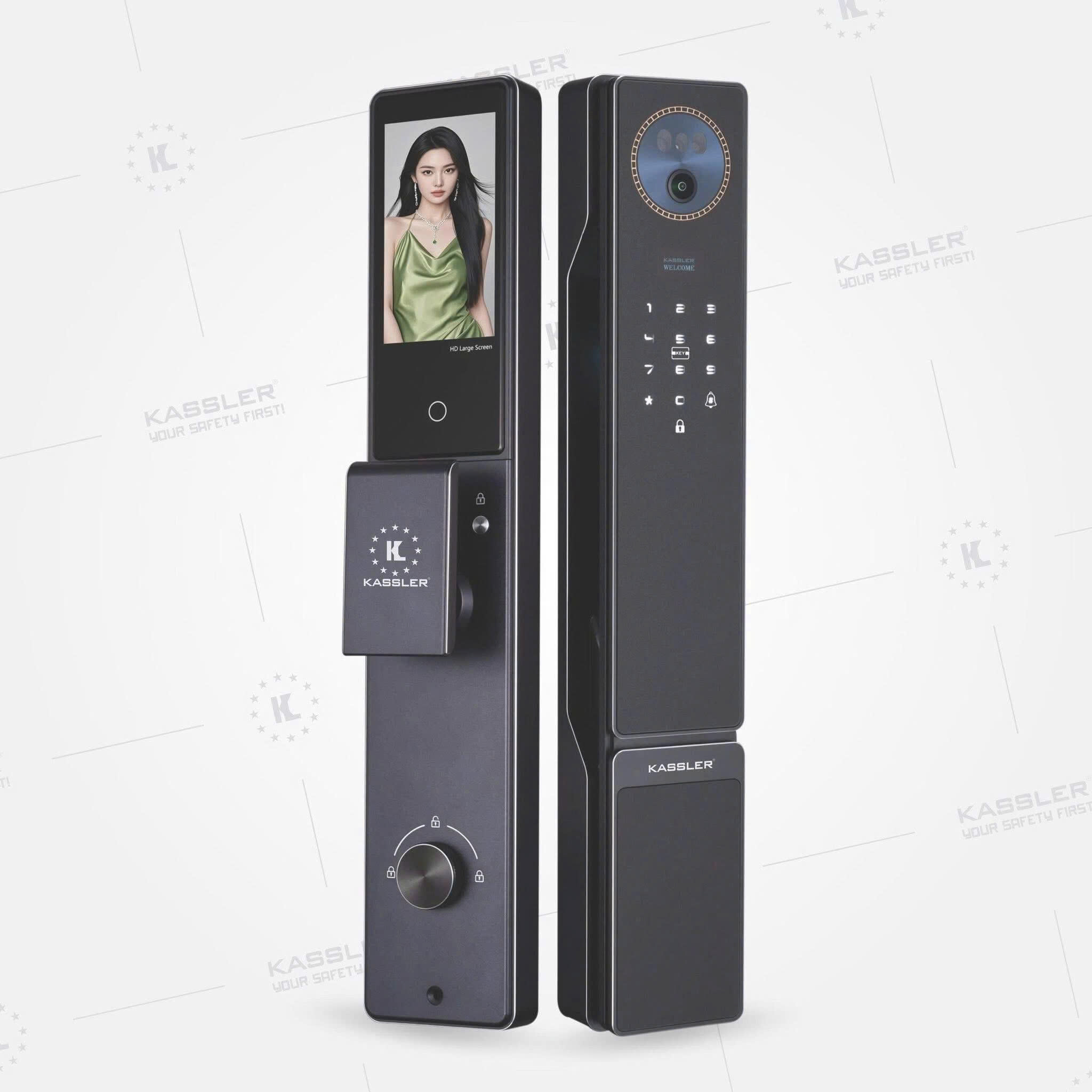 Khóa Điện Tử KASSLER KL-899 PLUS BLACK APP