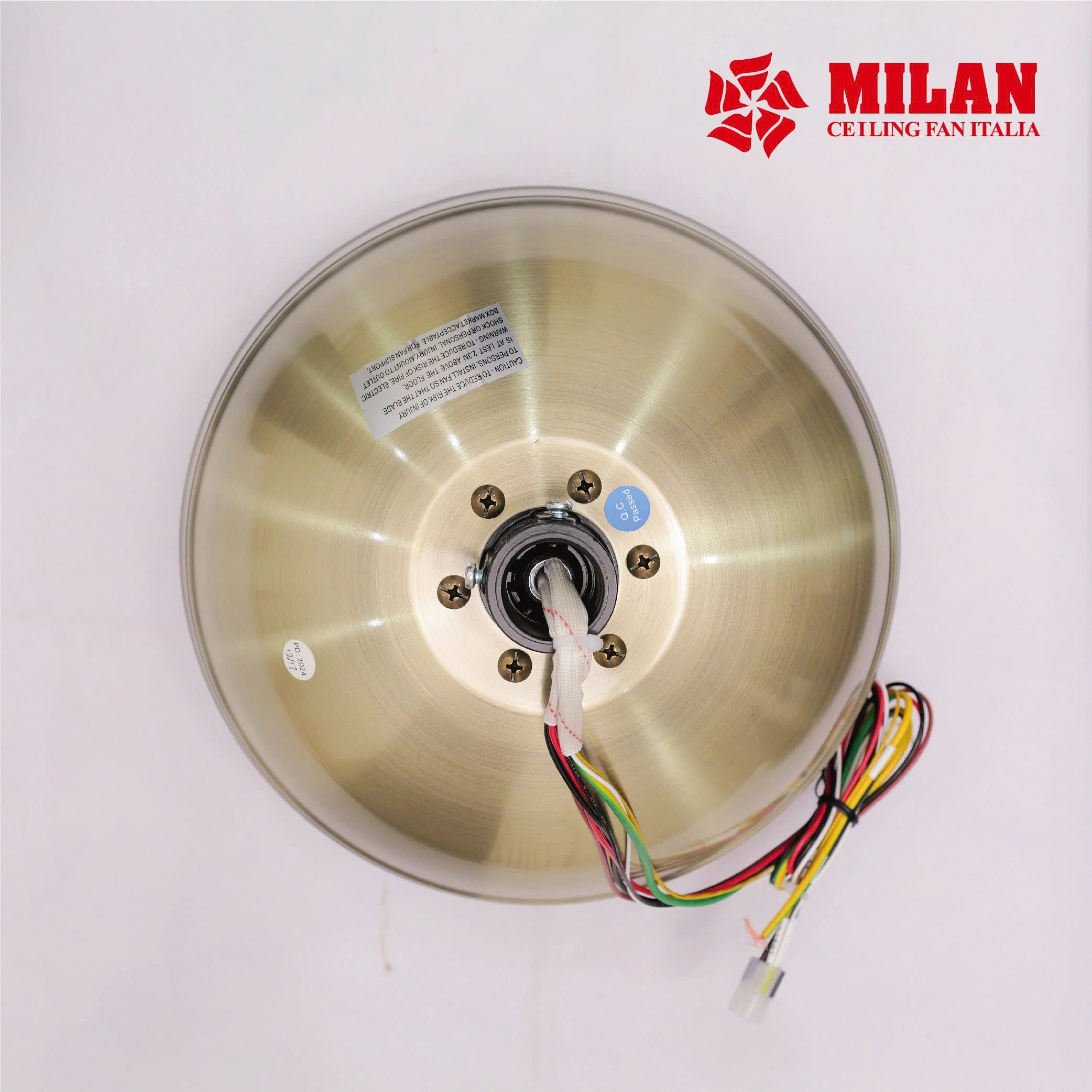 Quạt Trần FENGYE-MILAN FY509 Màu Đồng Cổ