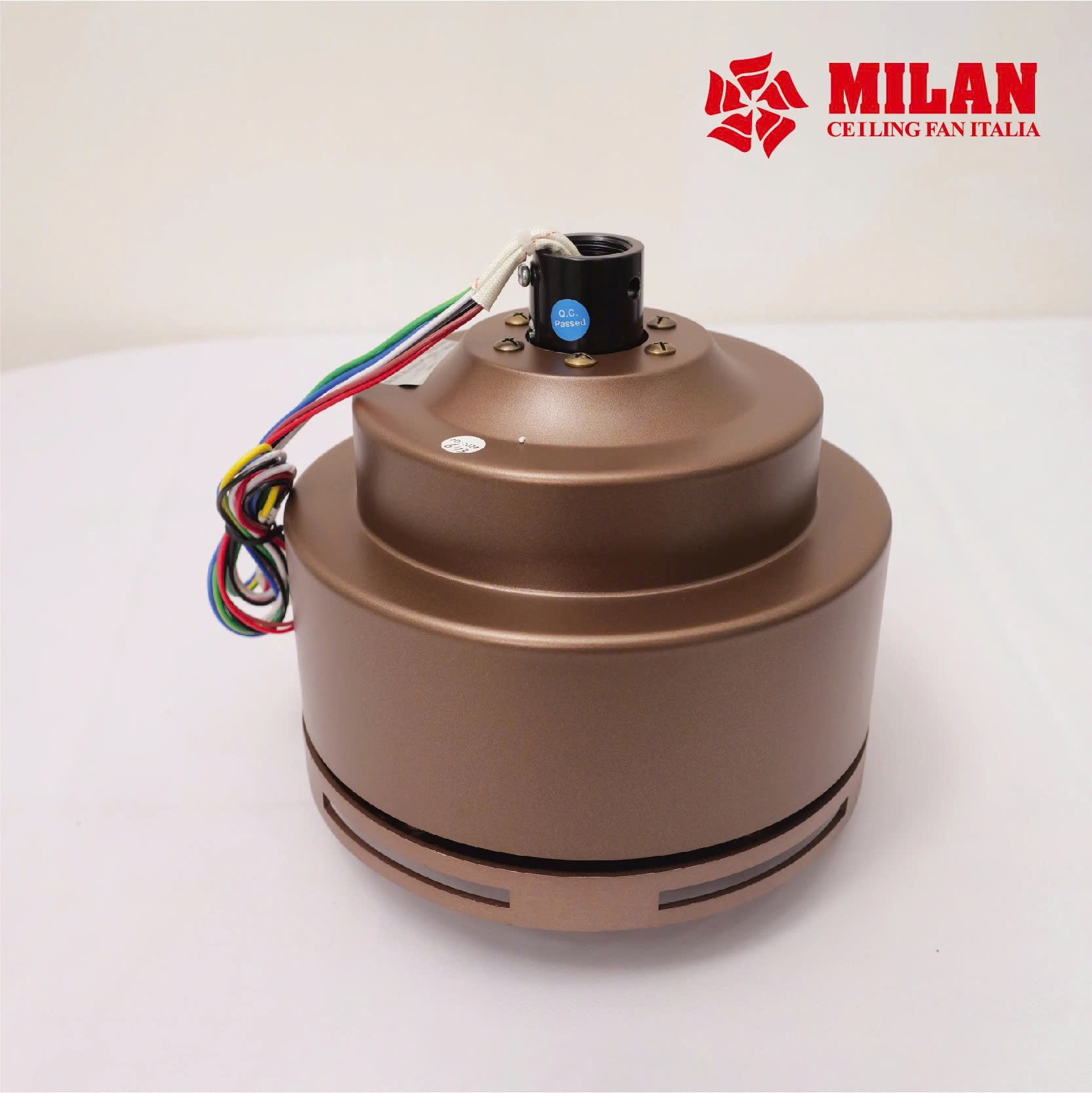 Quạt Trần FENGYE-MILAN FY568 Màu Đồng Cát 1,06m