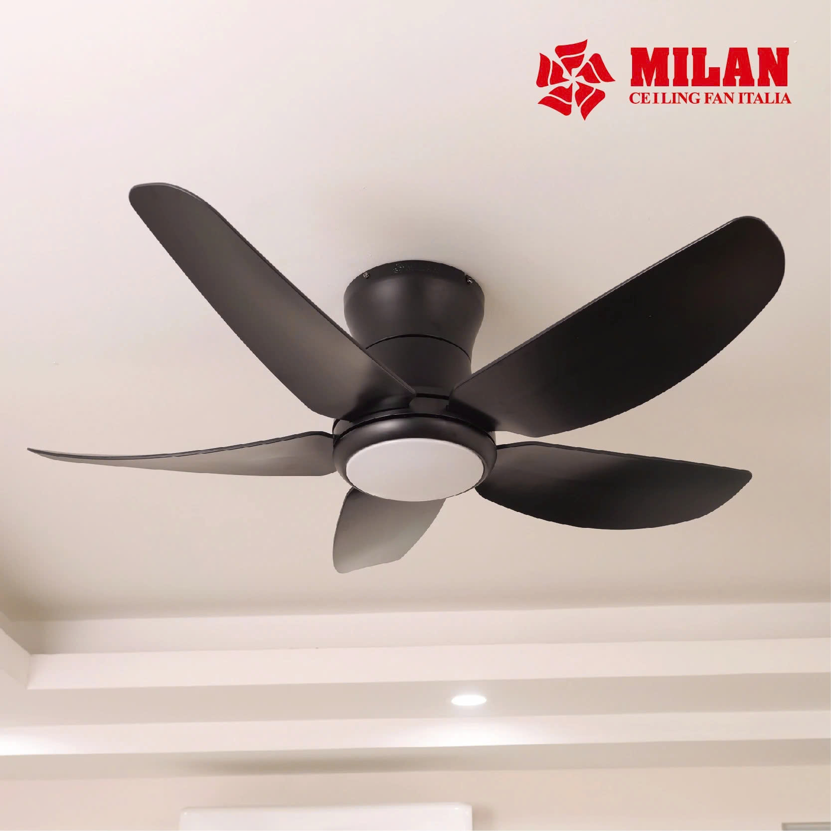 Quạt Trần FENGYE-MILAN FY588 Màu Đen