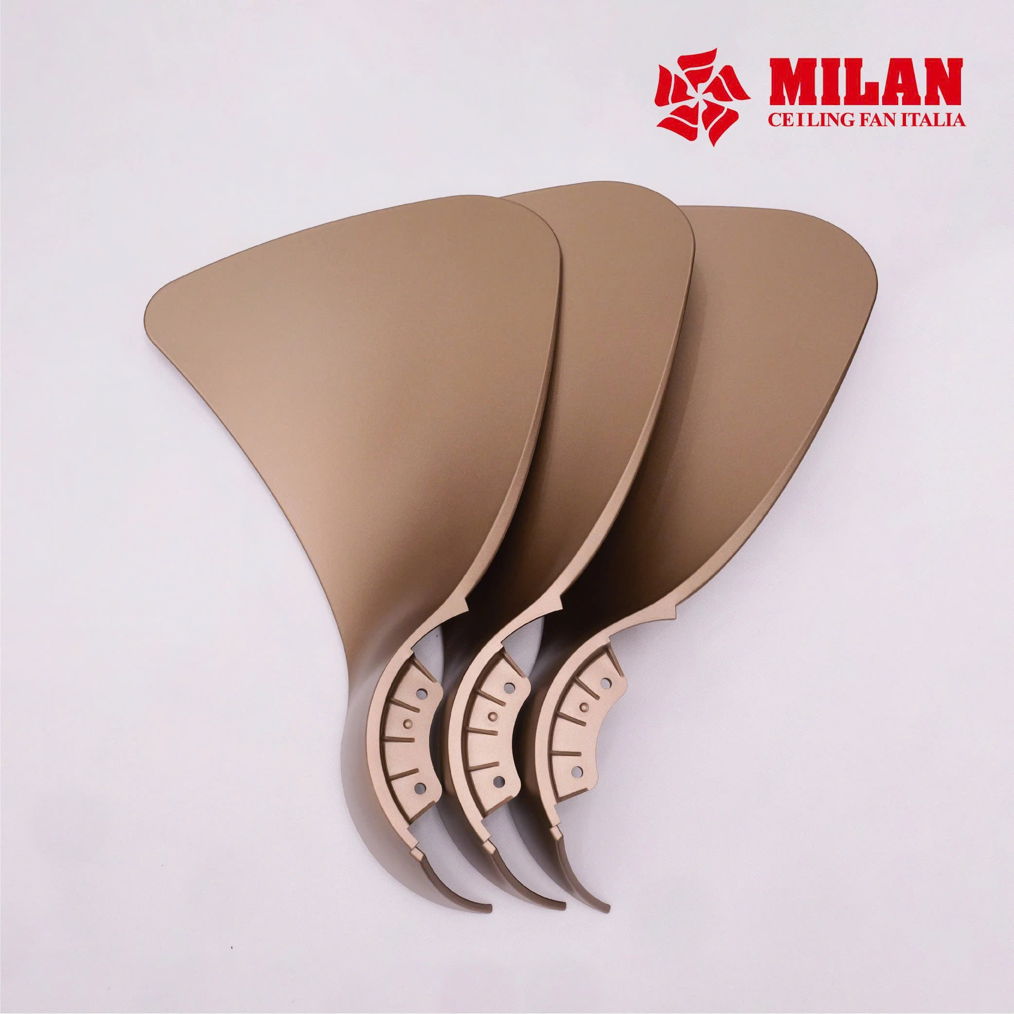 Quạt Trần FENGYE-MILAN FY526 Màu Đồng Cát