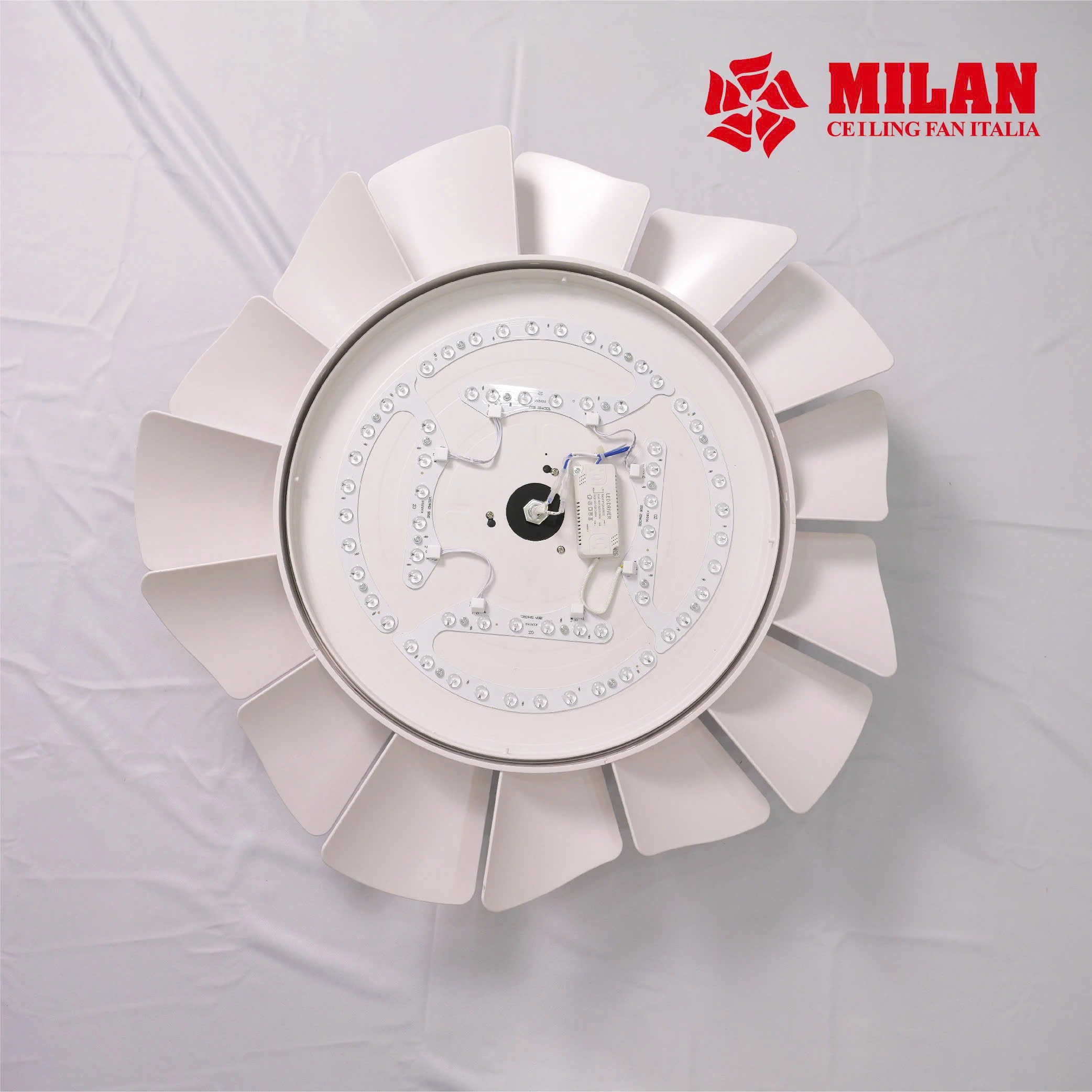 Quạt Trần FENGYE-MILAN FY566 Màu Trắng