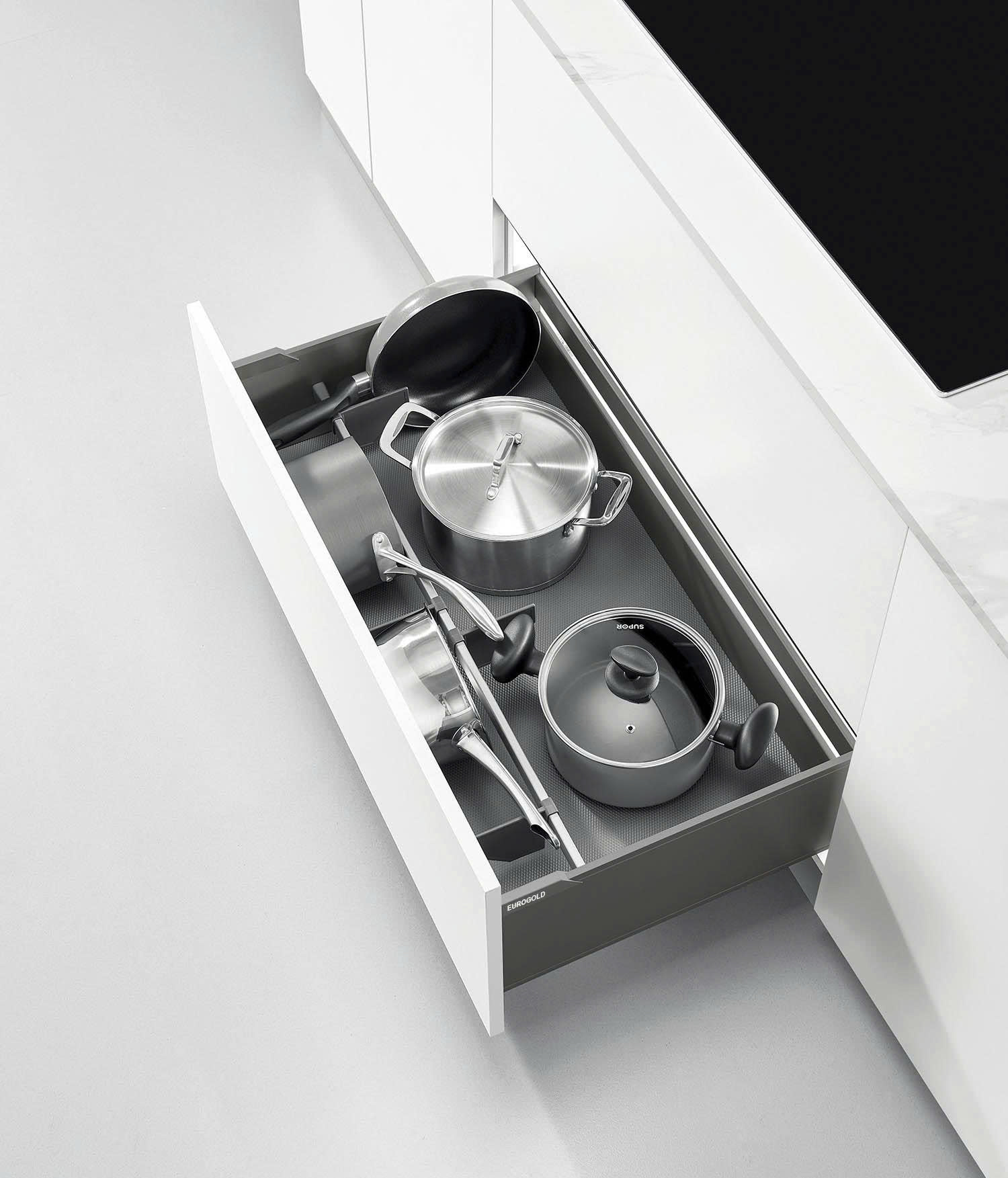 Giá xoong nồi nhôm Anode EUROGOLD EMG6560 | EMG6570 | EMG6580 | EMG6590