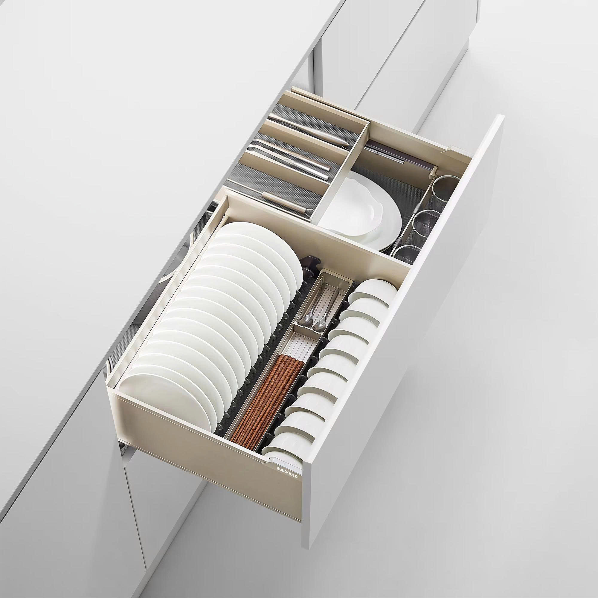 Giá bát đĩa nhôm Anode EUROGOLD EUM6060 | EUM6070 | EUM6080 | EUM6090