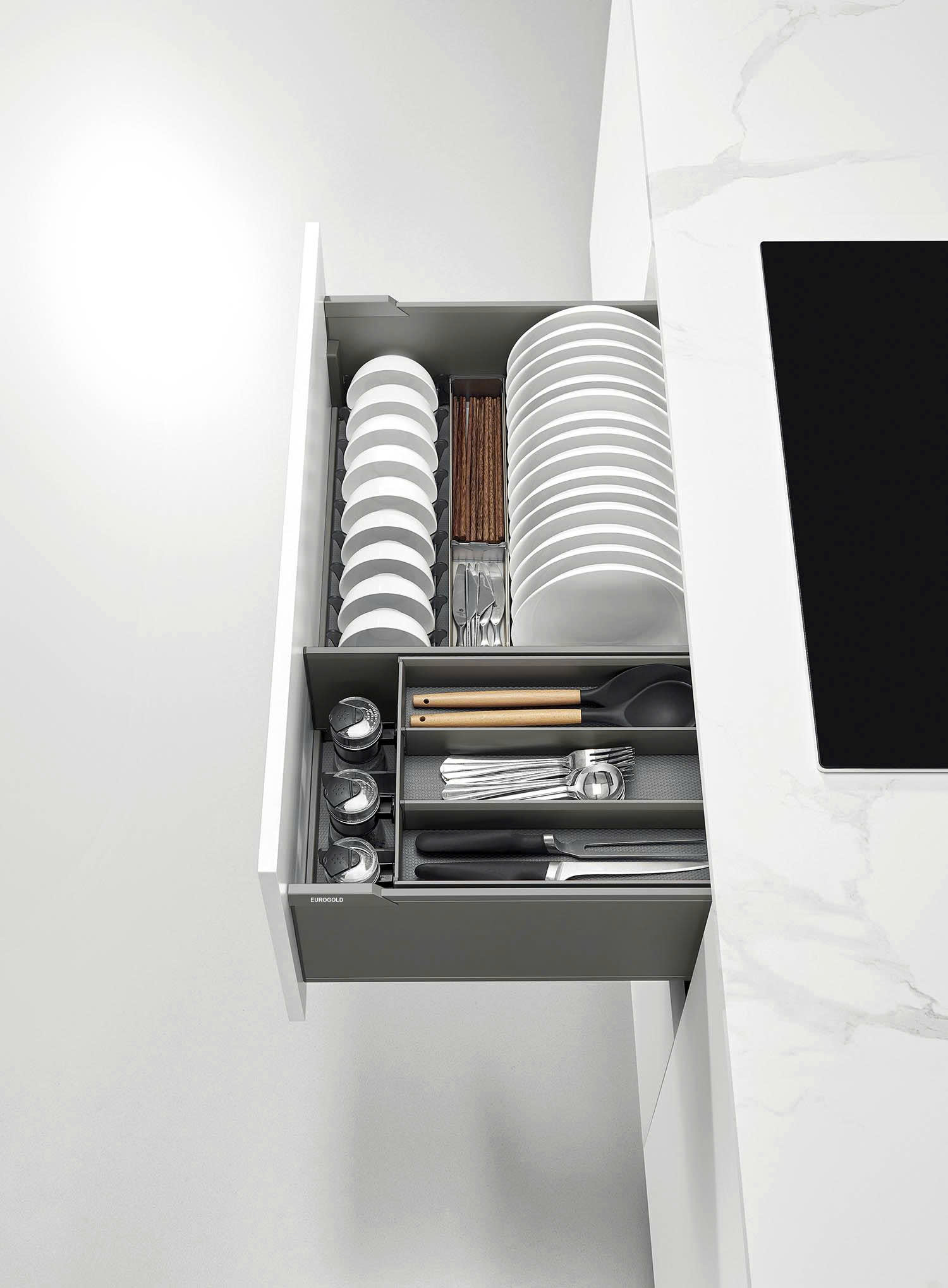 Giá bát đĩa nhôm Anode EUROGOLD EGM7560 | EGM7570 | EGM7580 | EGM7590