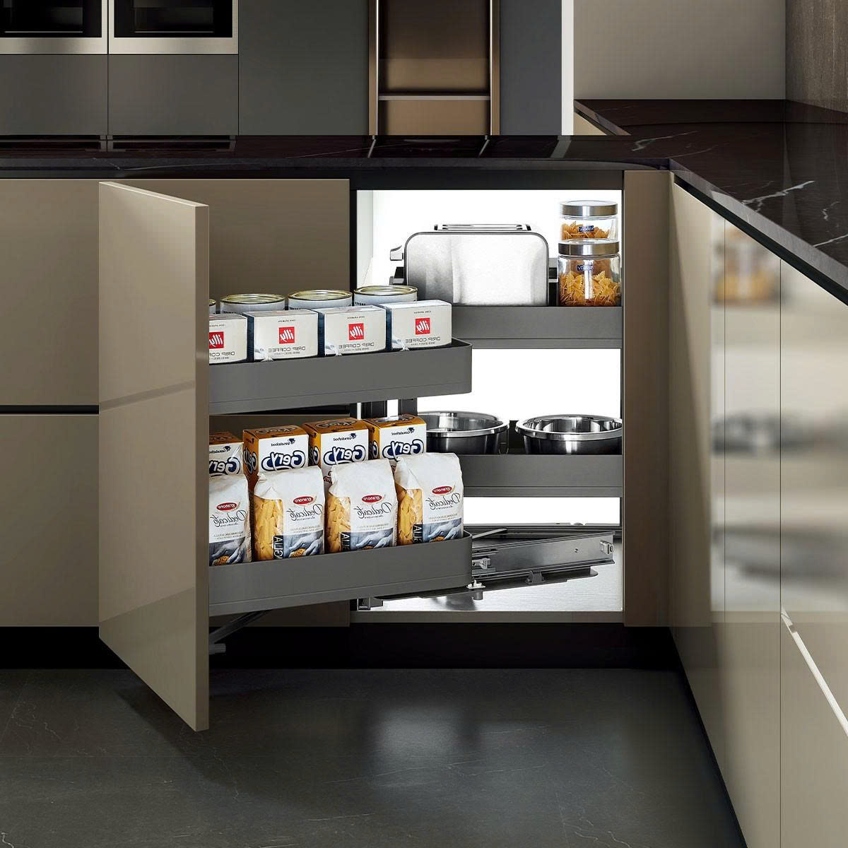 Giá liên hoàn nhôm Anode EUROGOLD EMG101L | EMG102R