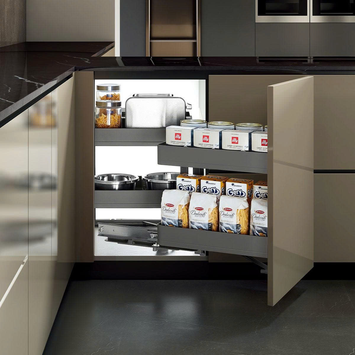 Giá liên hoàn nhôm Anode EUROGOLD EMG101L | EMG102R