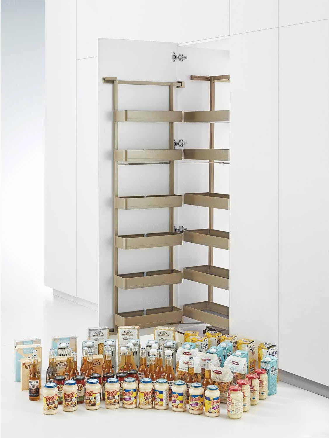 Tủ kho cánh mở nhôm Anode EUROGOLD EUM6L450 | EUM6L660