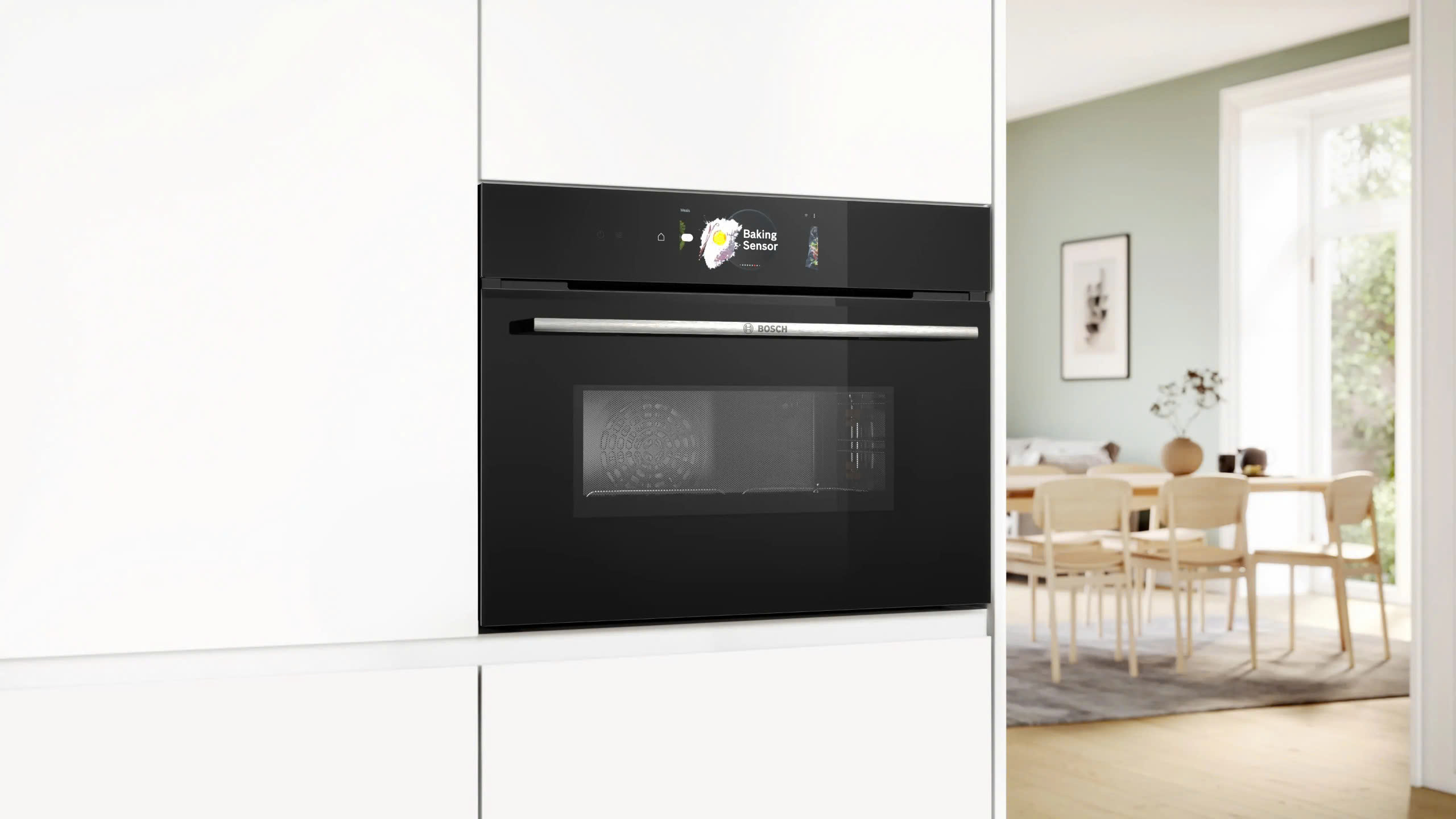 Lò nướng kết hợp vi sóng BOSCH CMG778NB1 | Serie 8