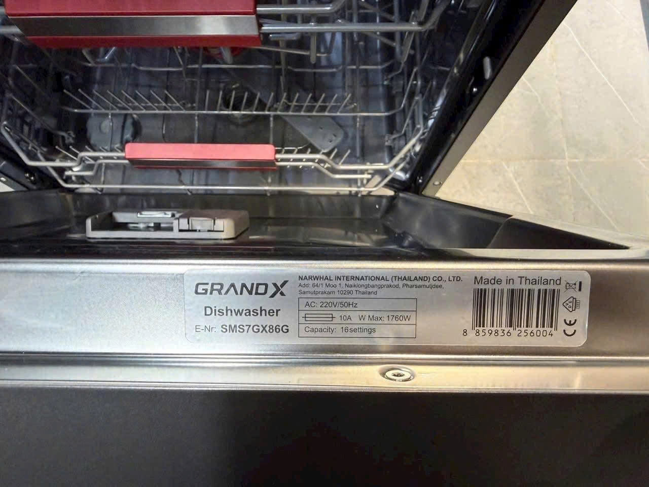 Máy Rửa Chén GrandX SMS7GX86B