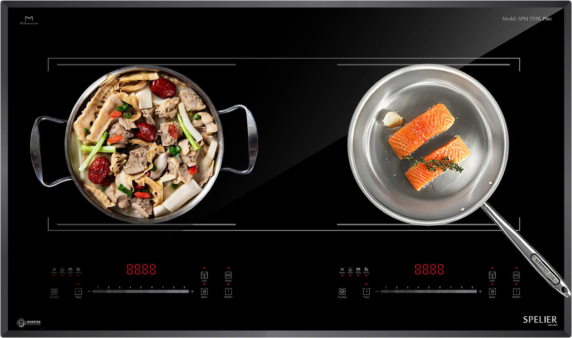 Bếp từ SPELIER SPM T93N