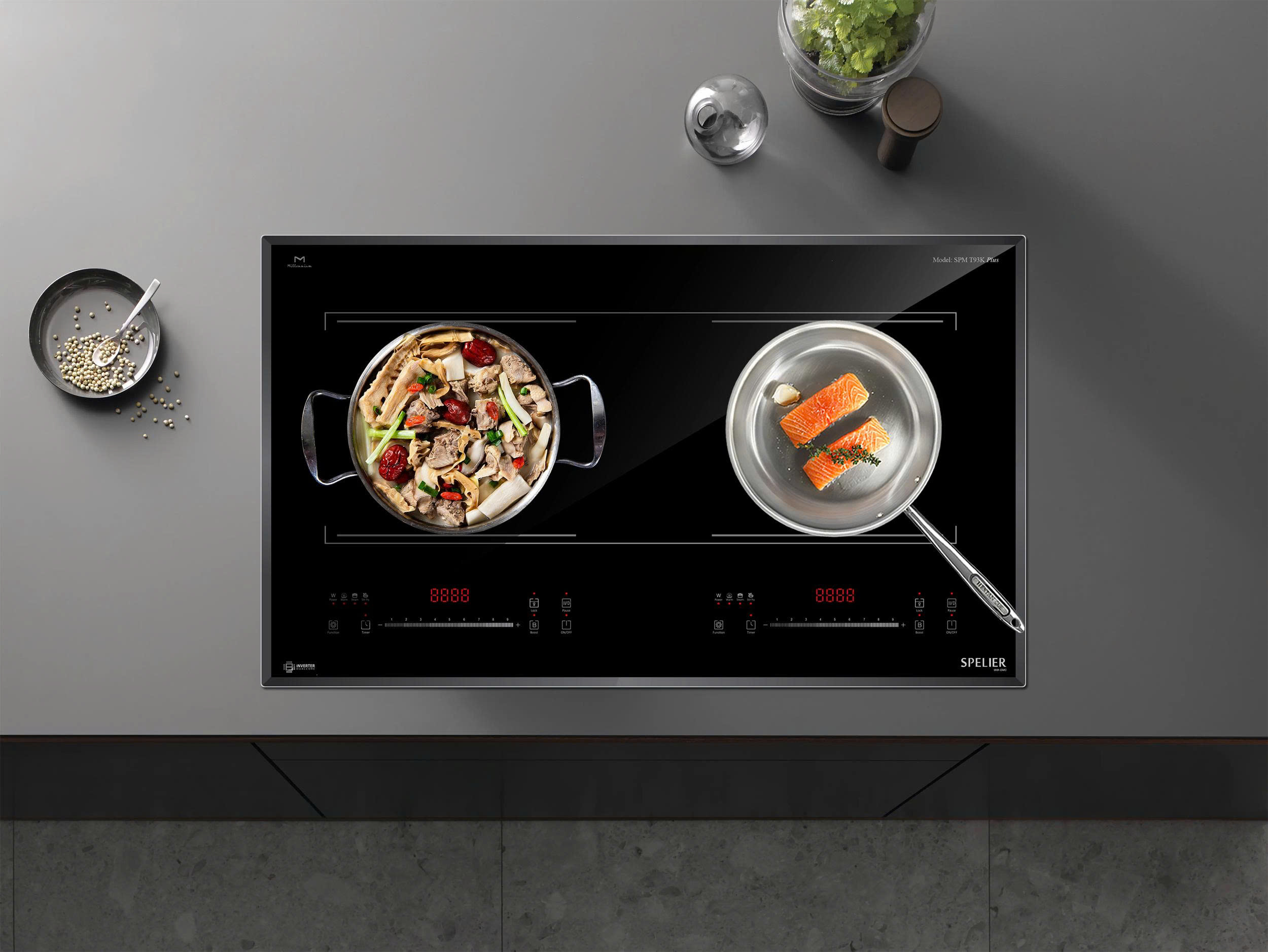 Bếp từ SPELIER SPM T93N
