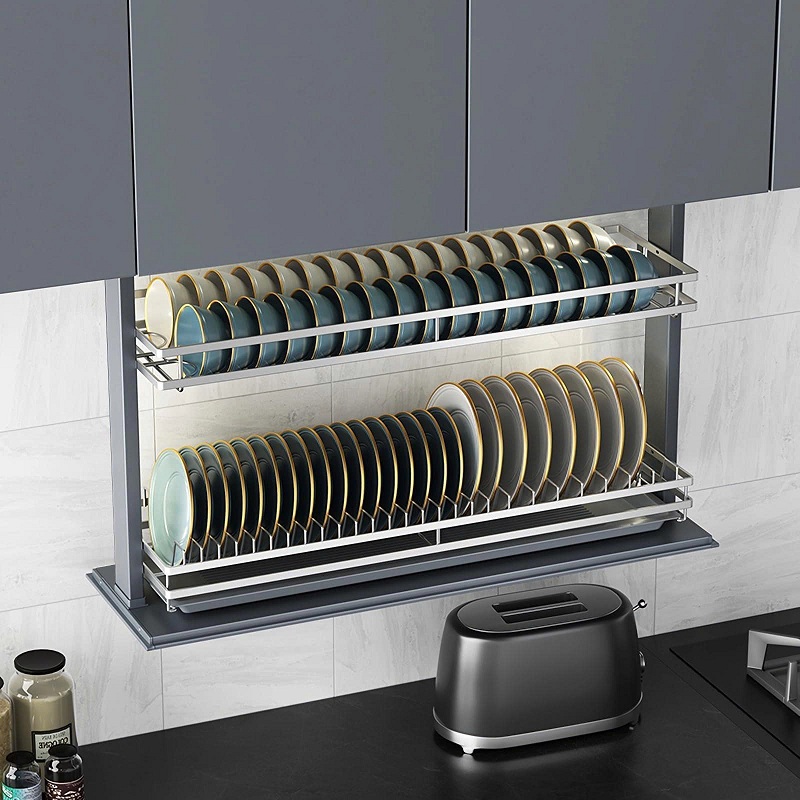 Kệ Bát Đĩa Nâng Hạ Điện B-Gem BG-KCVIP01.700 | KCVIP01.800 | KCVIP01.900