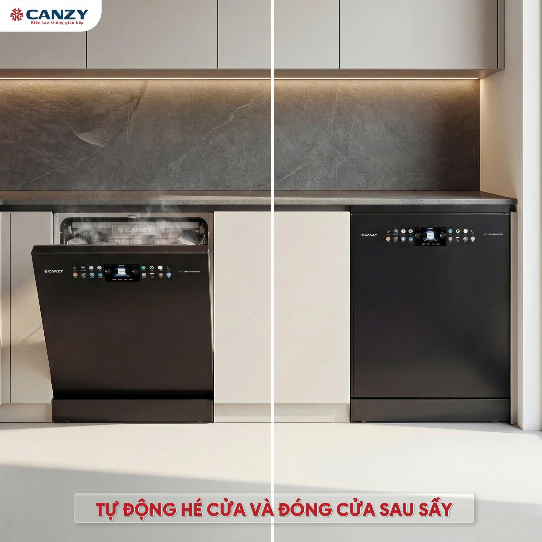 Máy Rửa Bát Canzy CZ-16EUGR UNIQUE