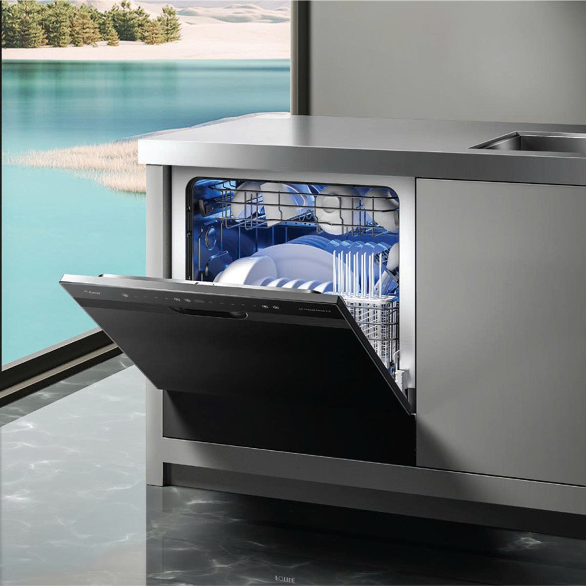 Máy Rửa Bát Canzy CZ-D777711C