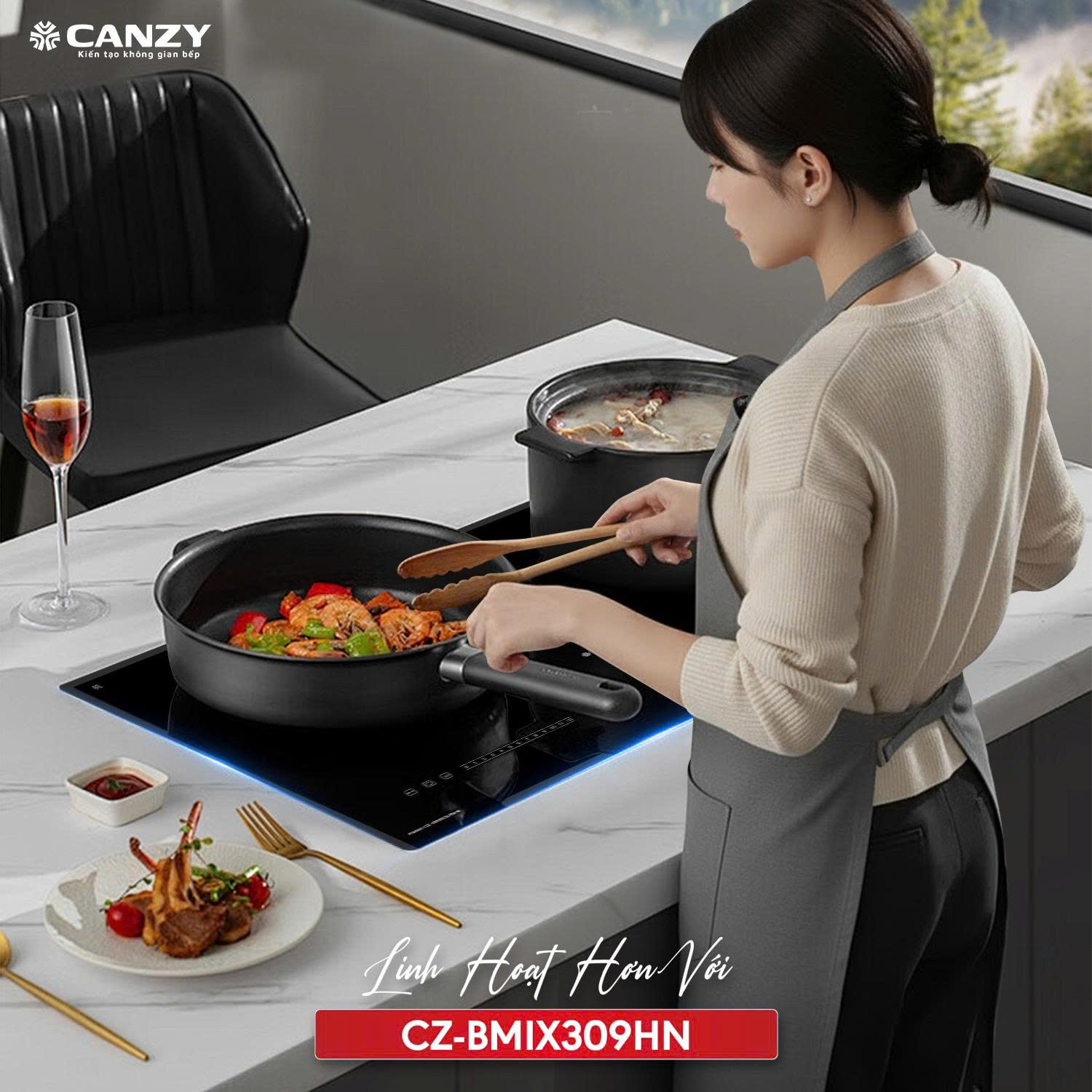 Bếp Điện Từ Canzy CZ-BMIX309HN