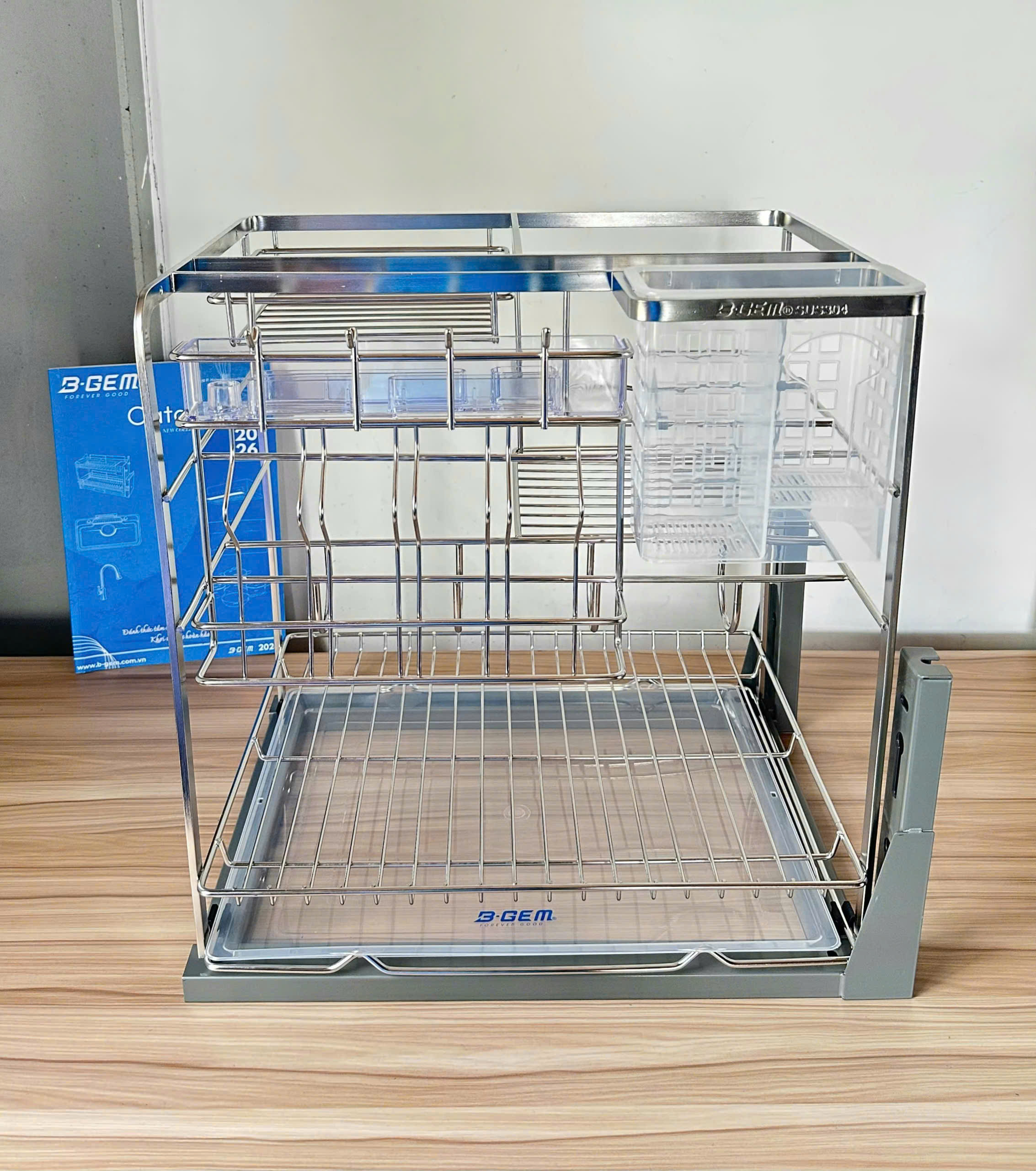 Kệ Dao Thớt Nan Dẹt B-gem BG-KDT02.350 | KDT02.400