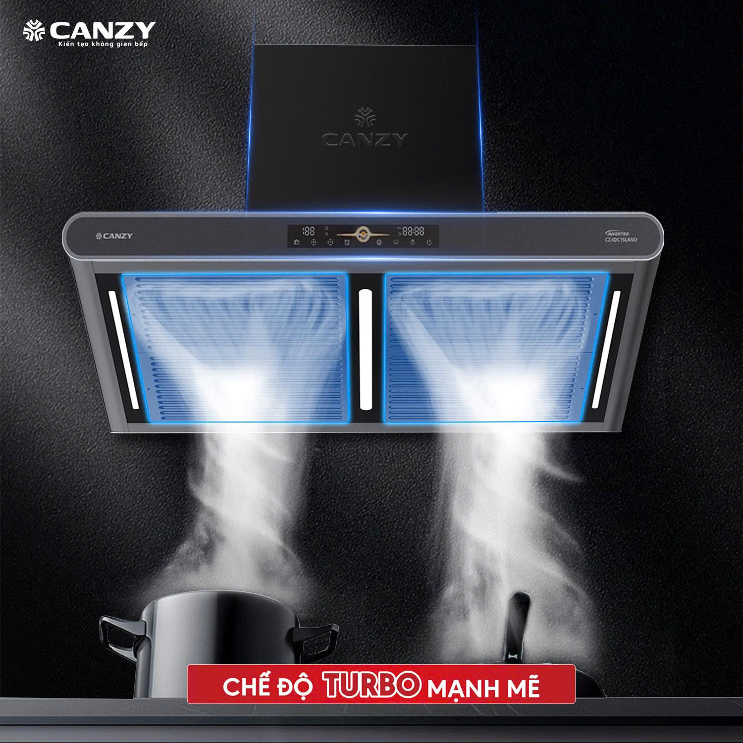 Máy hút mùi Canzy CZ-IDC ISLAND