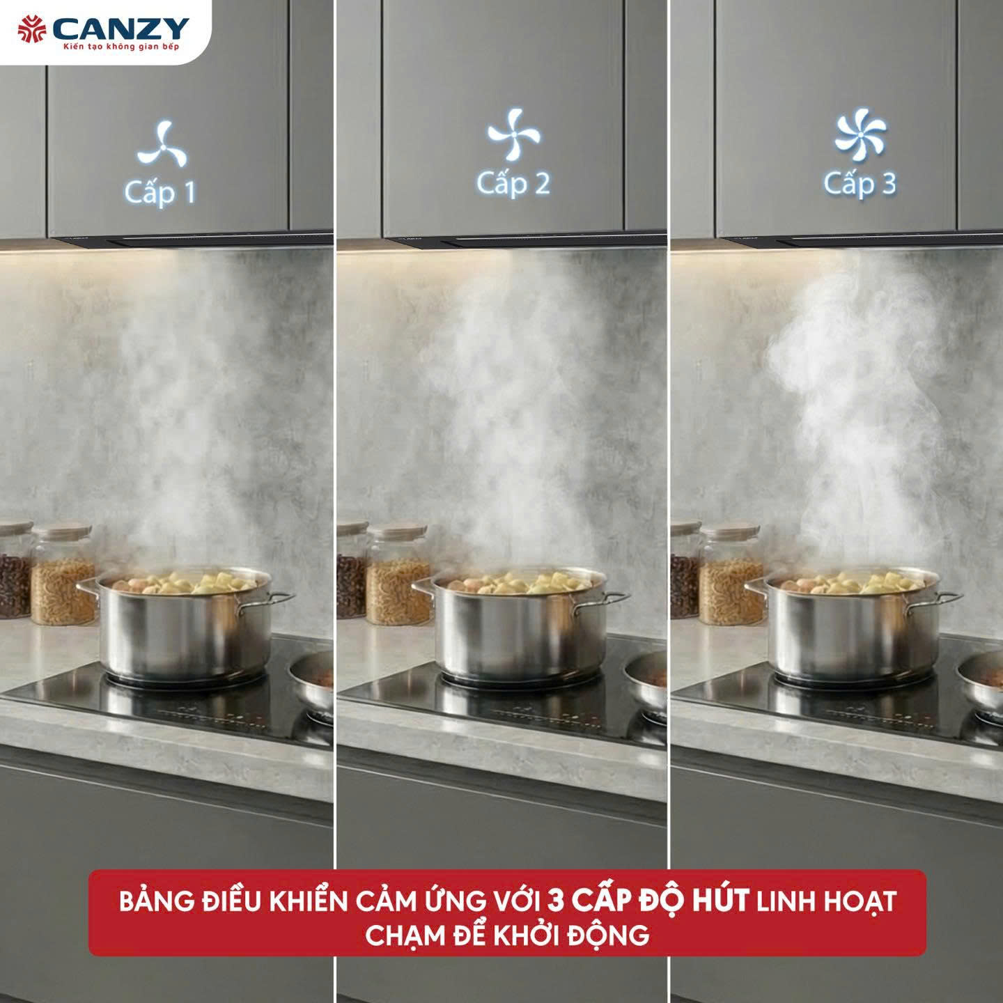 Máy Hút Mùi Canzy CZ-H175AT