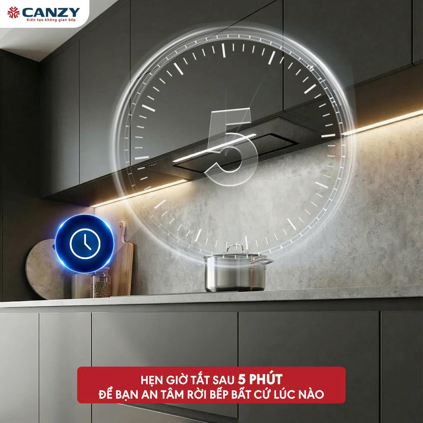 Máy Hút Mùi Canzy CZ-H175AT