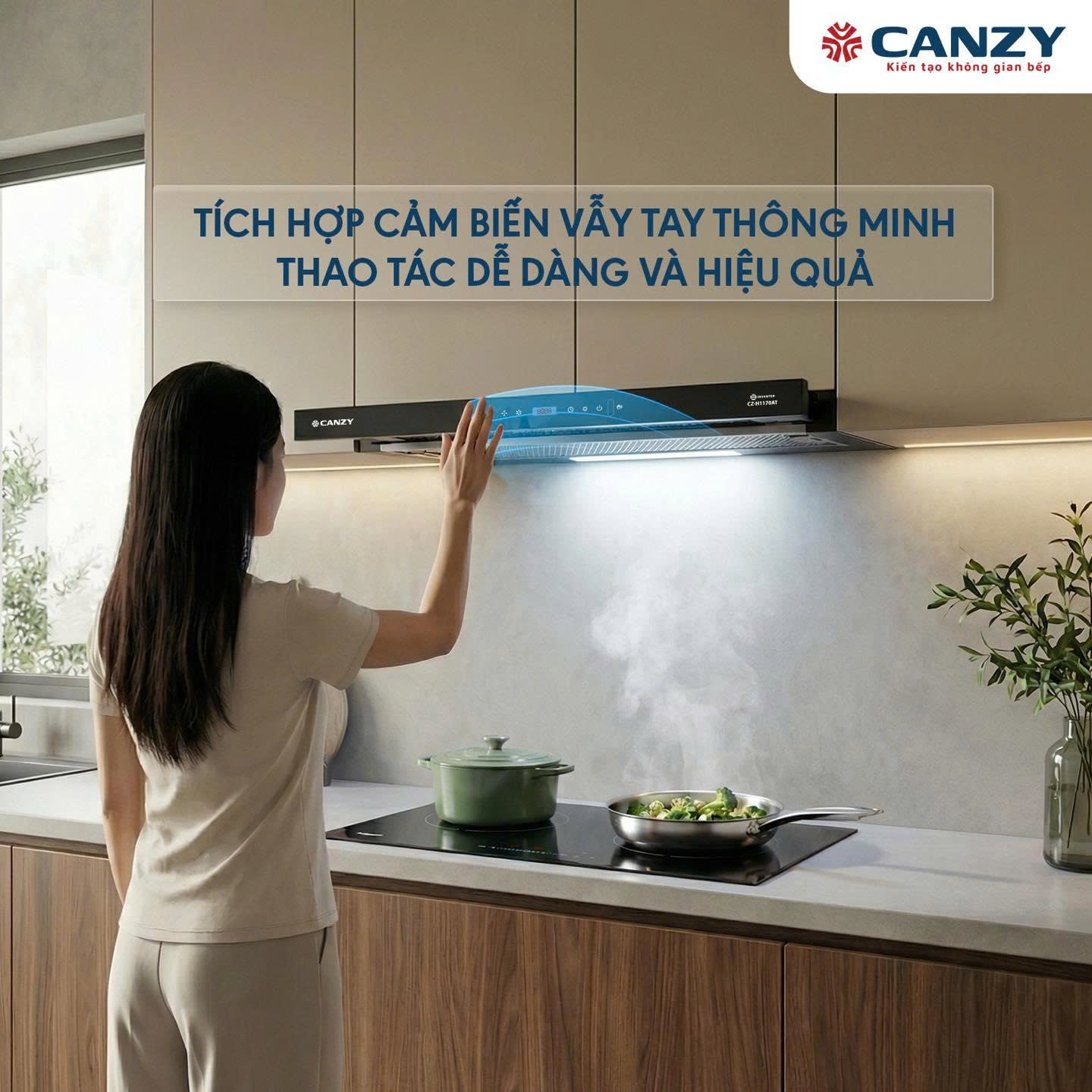 Máy Hút Mùi Canzy CZ-H1170AT