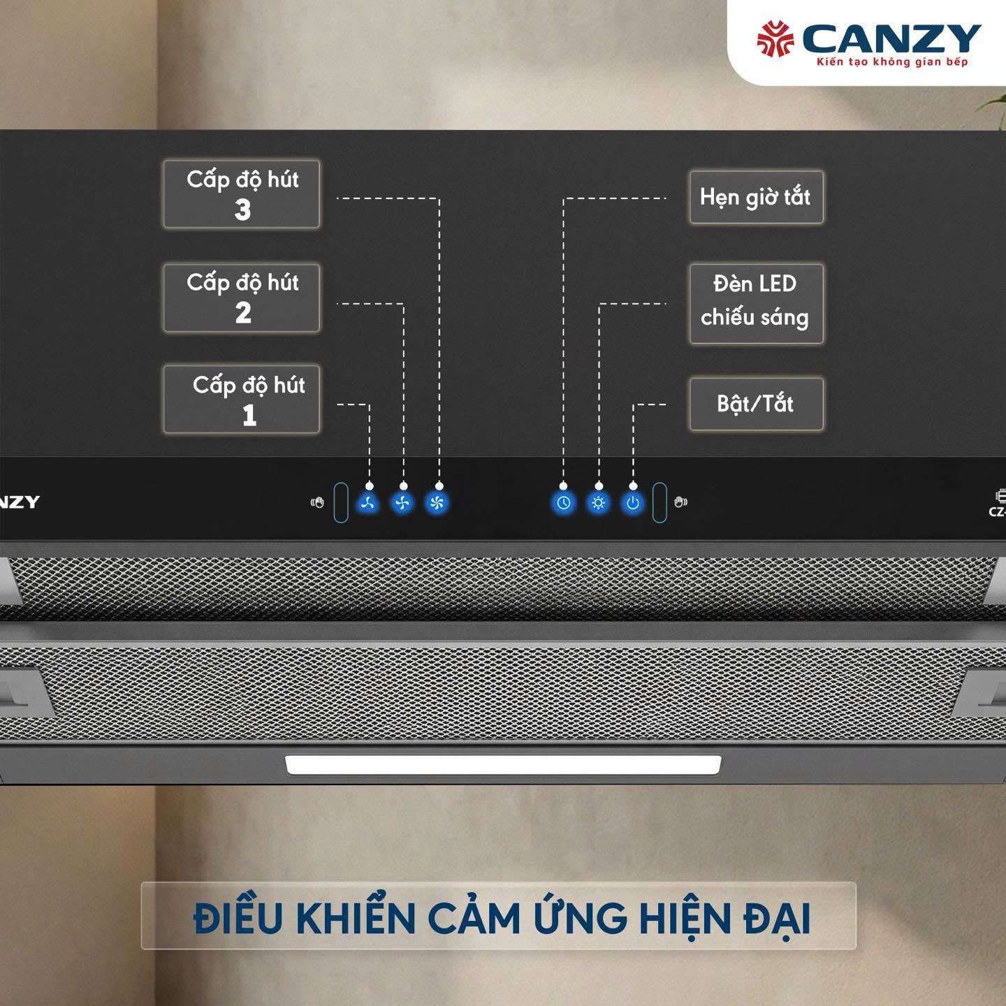 Máy Hút Mùi Canzy CZ-H1170AT