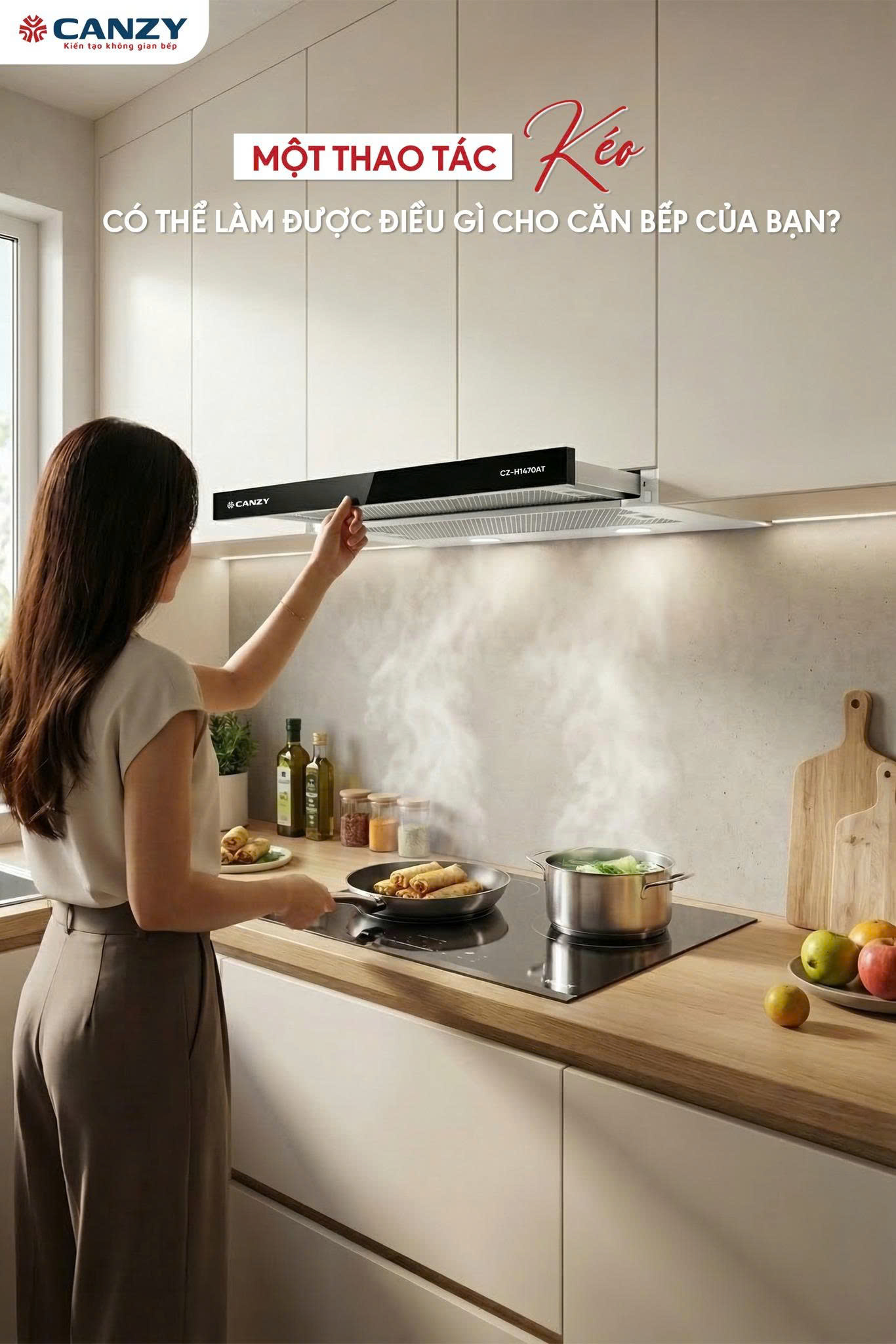 Máy Hút Mùi Canzy CZ-H1470AT
